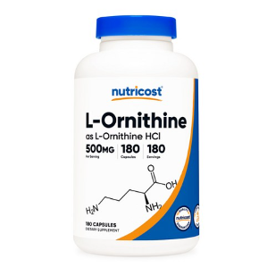 뉴트리코스트 간 건강 영양제 L-오르니틴 180캡슐 1병